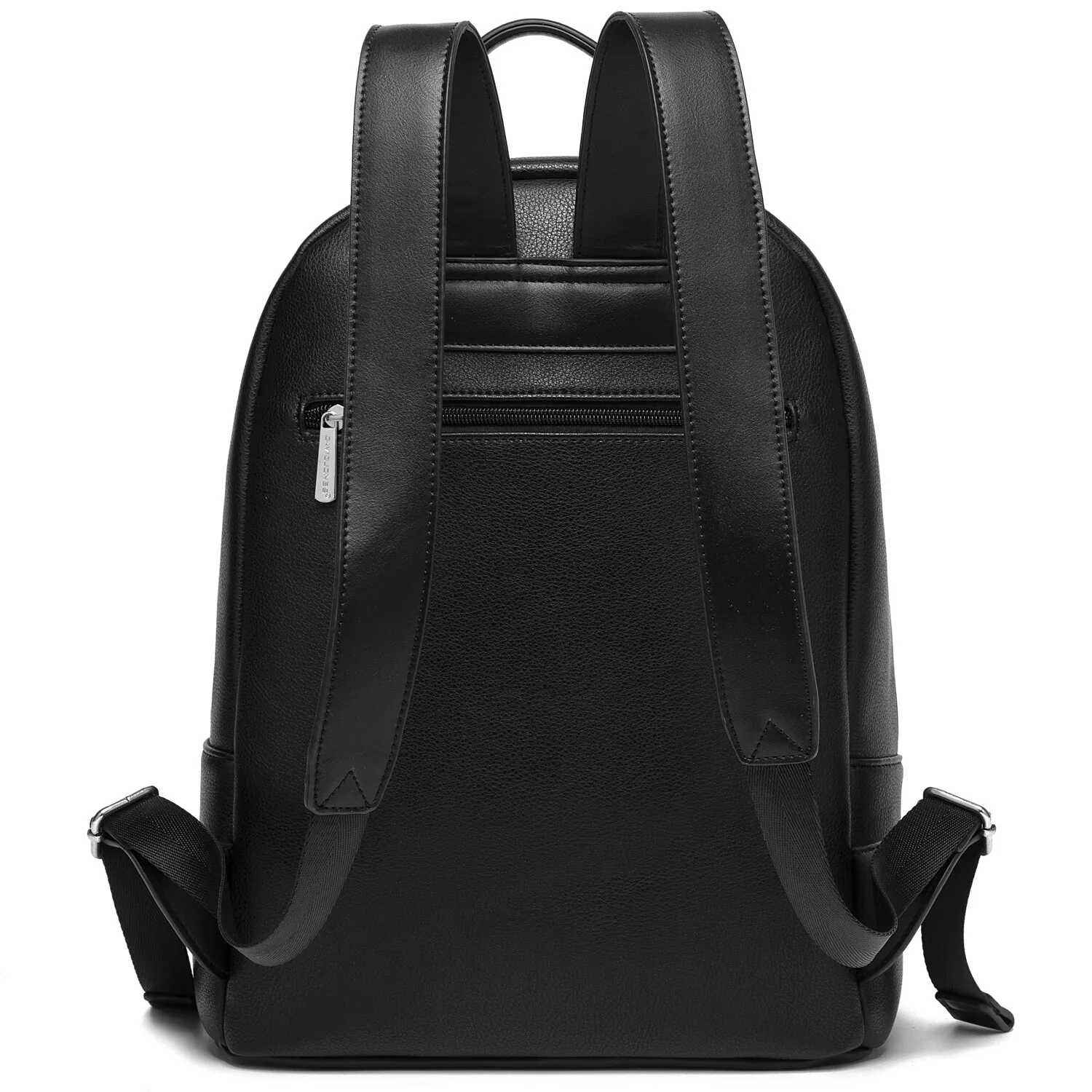 David Jones Vintage Backpacks for Women Black School Bags for Girls Soft Faux Leather Female Handbags Travel Shoulder Bag