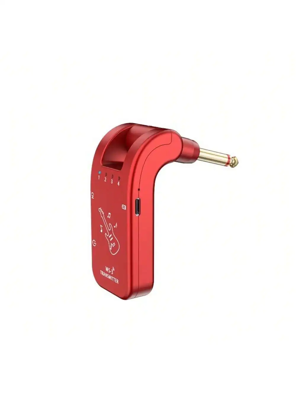 JAMJUM WS-3 Wireless Guitar System (Transmitter & Receiver) - Universal for electronic musical Instruments