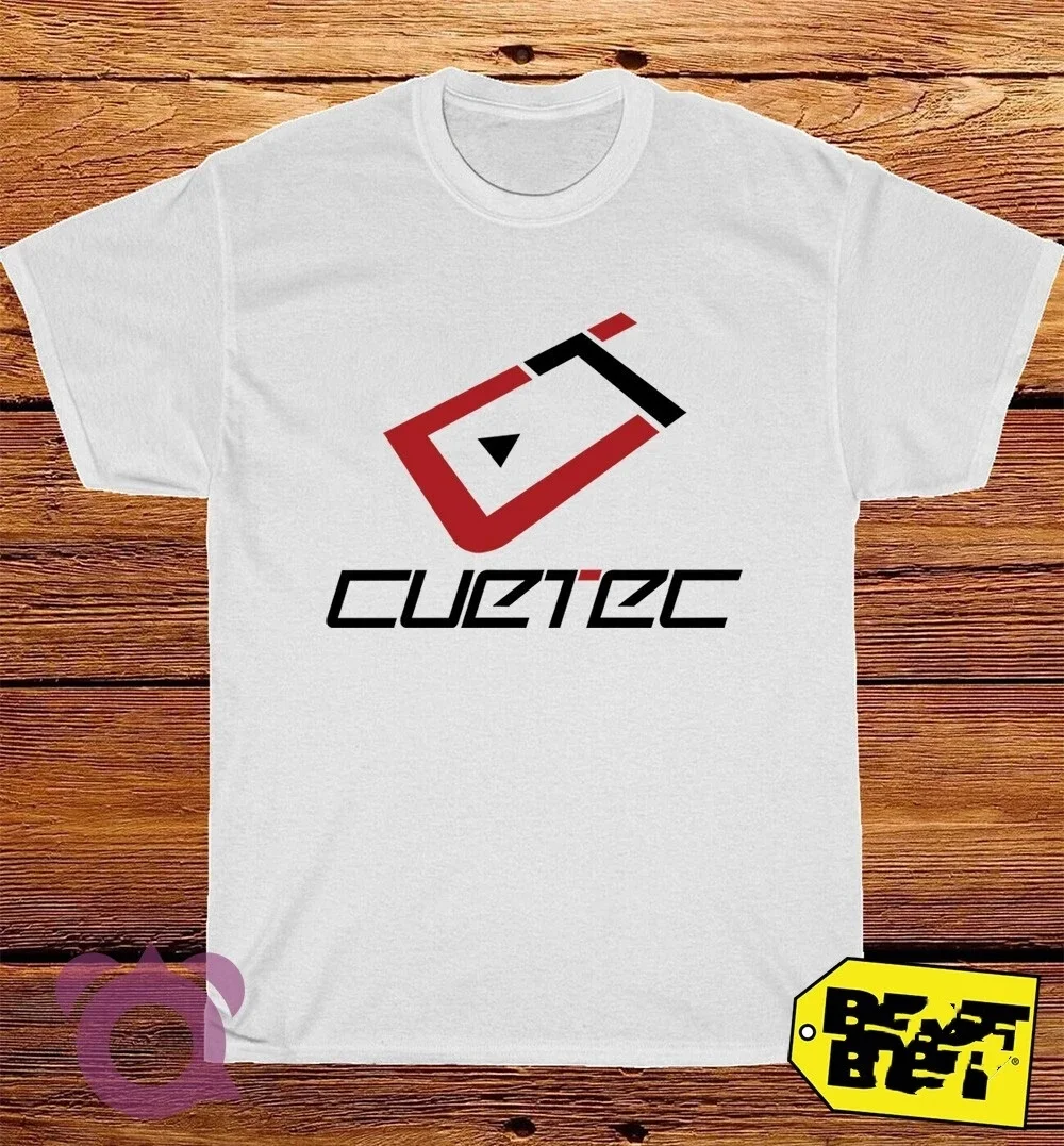 

2025 Summr New T-shirt Cuetec Cue Logo Men's Funny T-shirt Cotton Round Neck T-shirt Men's and Women's