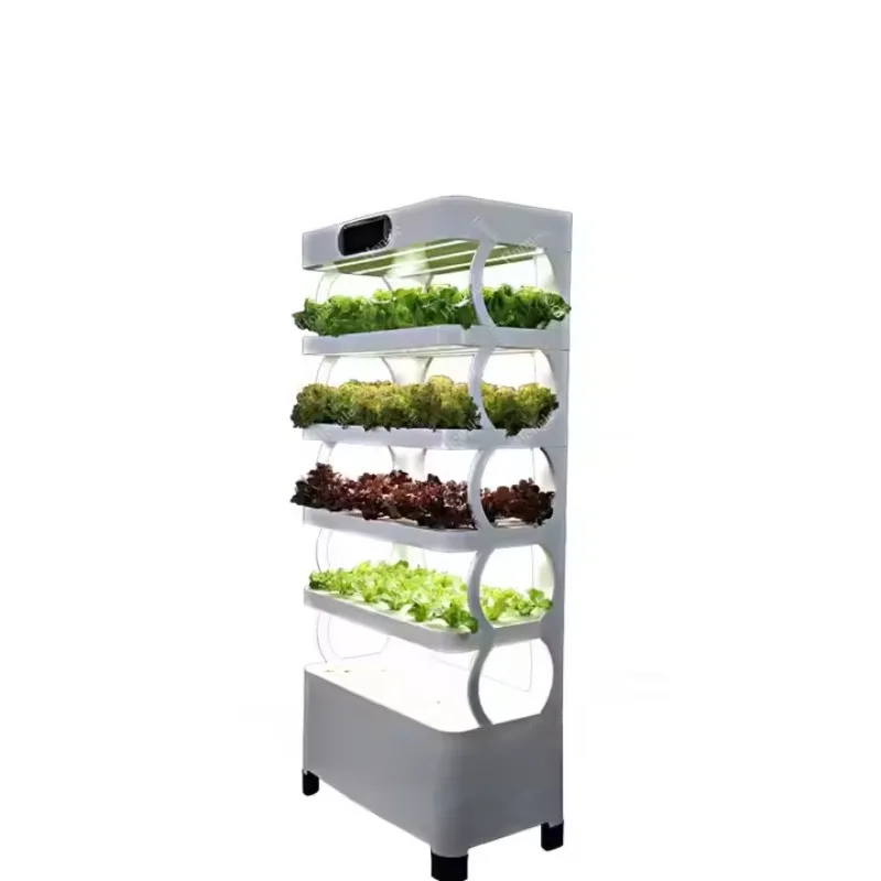 Luz LED de cultivo hidropónica para agricultura, sistema de cultivo hidropónico interior familiar, gabinete de plantación