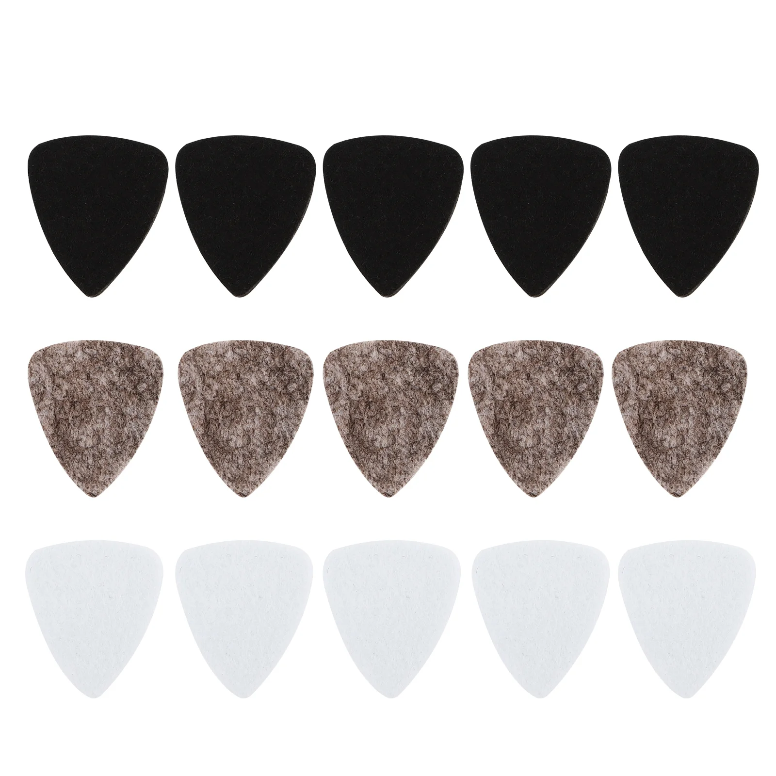 

15 Pcs Guitar Pick Gift Felt Guitr Picks Acoustic Cool and Ukulele Musical Instrument Material