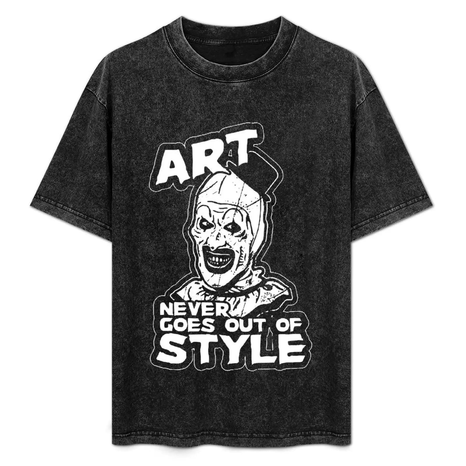 

Women Men Cuan Horor Terrifier Film Halloween Retro Vintage T-Shirt Plus Size Gym Sports T-Shirt