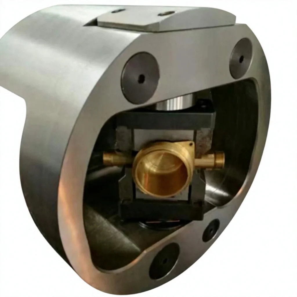 KFD 210 Hydraulic Fully Automatic Indexing Chuck for CNC Lathe Machine Three-way & Four-way Rotary Clamping Head