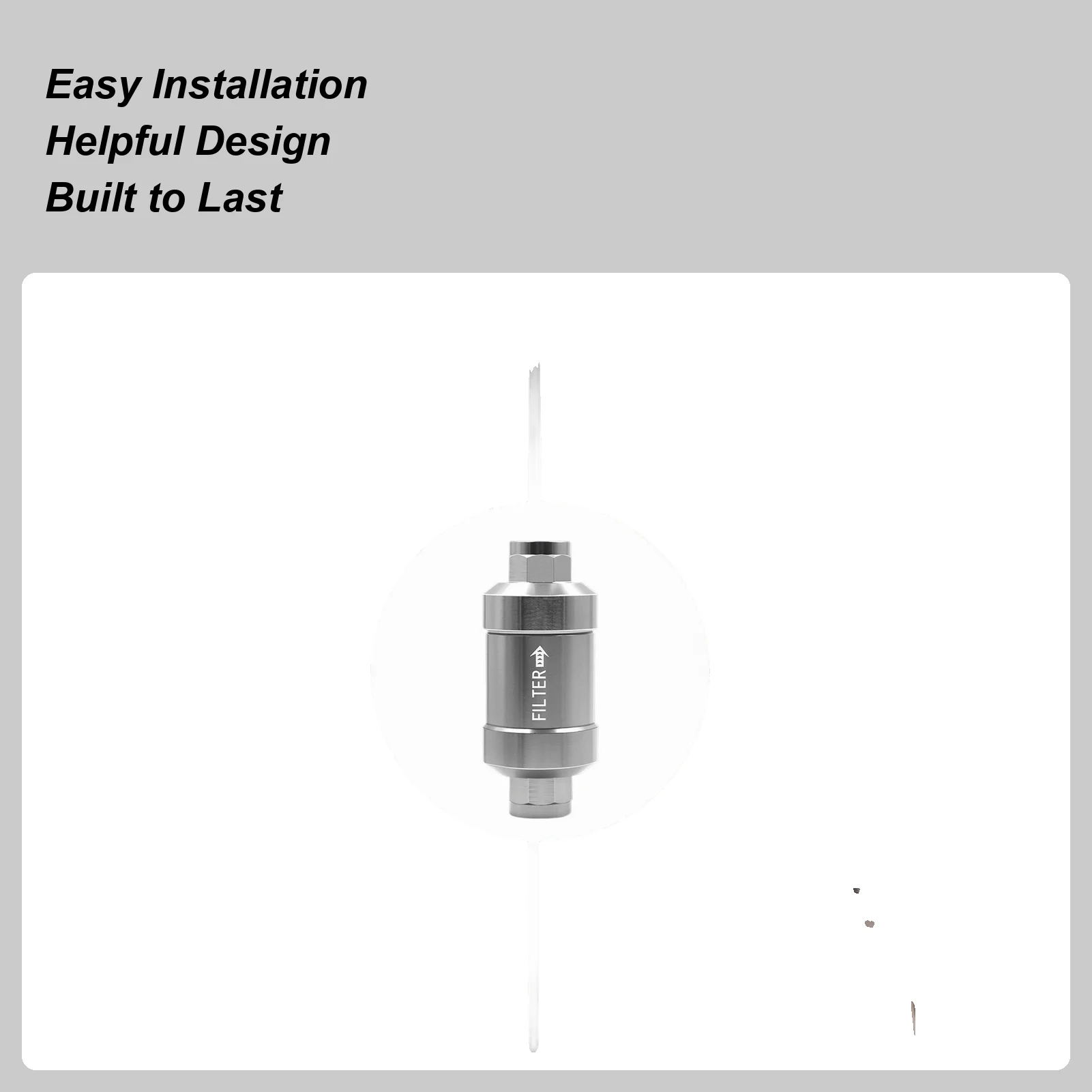 Washable Oil Filter Converter Replacement Part for Home Workshop Garage Lab Routine Maintenance Seasonal Upkeep