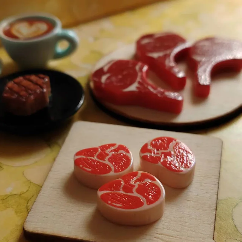 Nuevo ~ 20 piezas filete/miniaturas/encantador lindo/gnomo de jardín de hadas/decoración de terrario musgo/bonsái/estatuilla/casa de muñecas/suministros de bricolaje