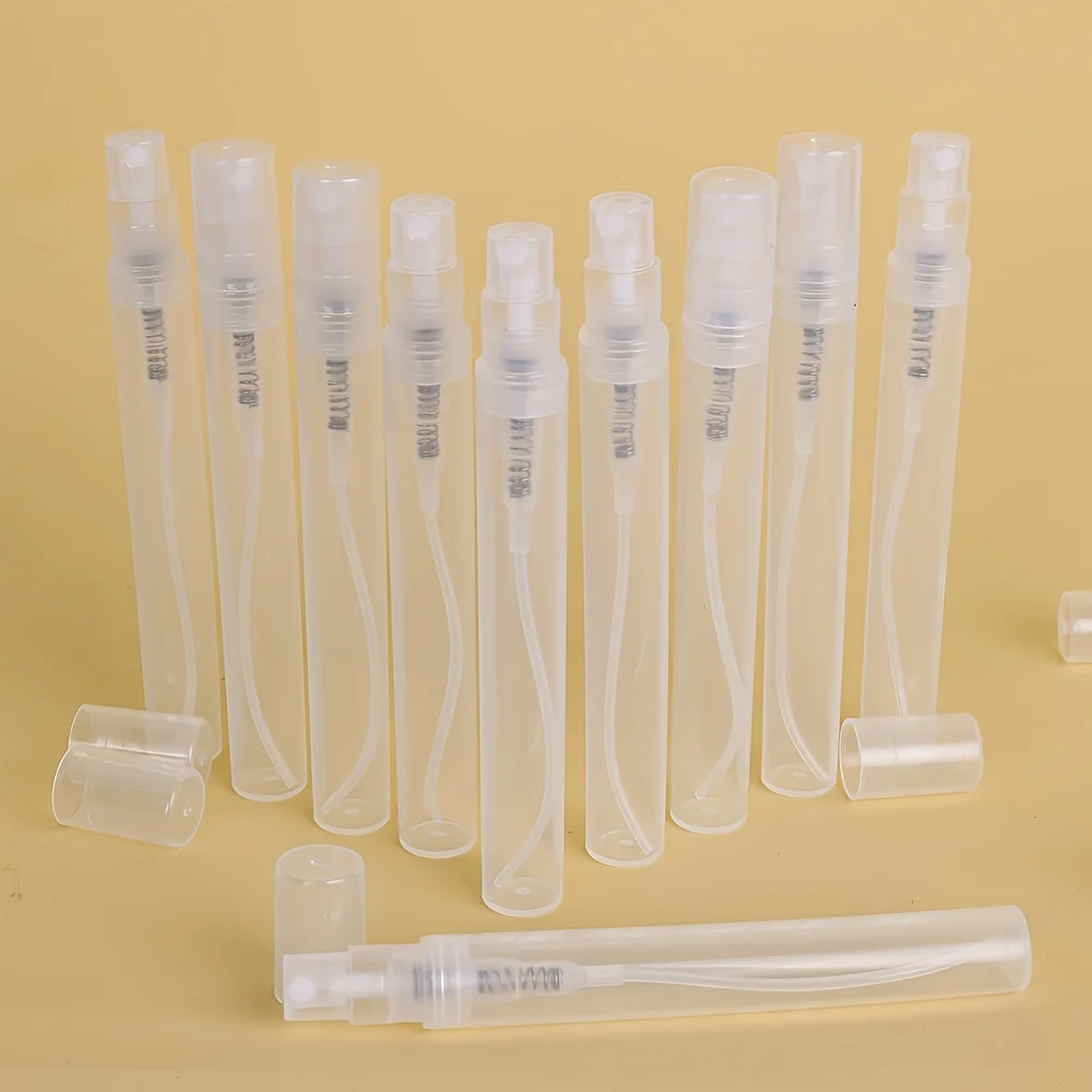 10 Flaschen mit 2/3/5ML Mini-Parfümproben, Verkauft in Kunststoff-Bajonettflaschen, Tragbar und Reisegröße – Detail 1