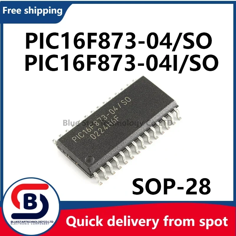 

Бесплатная доставка 10 шт./лот PIC16F873-04/SO PIC16F873-04I/SO PIC16F873 16F873 SOP28 Быстрая доставка со места