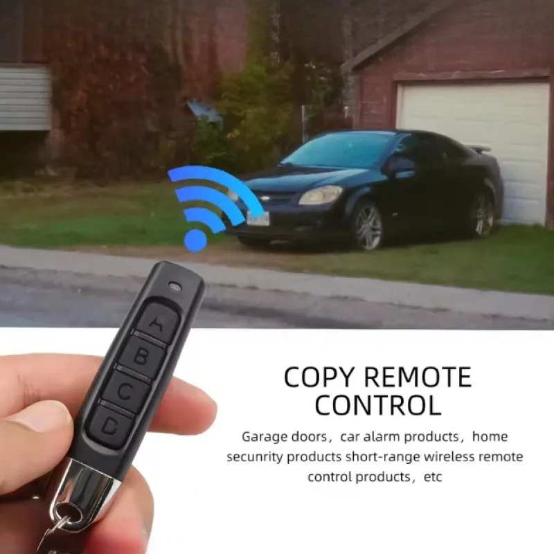 جهاز إرسال فتاحة باب المرآب للتحكم عن بعد بتردد 433 ميجاهرتز مع وظيفة رمز المتداول والتعلم