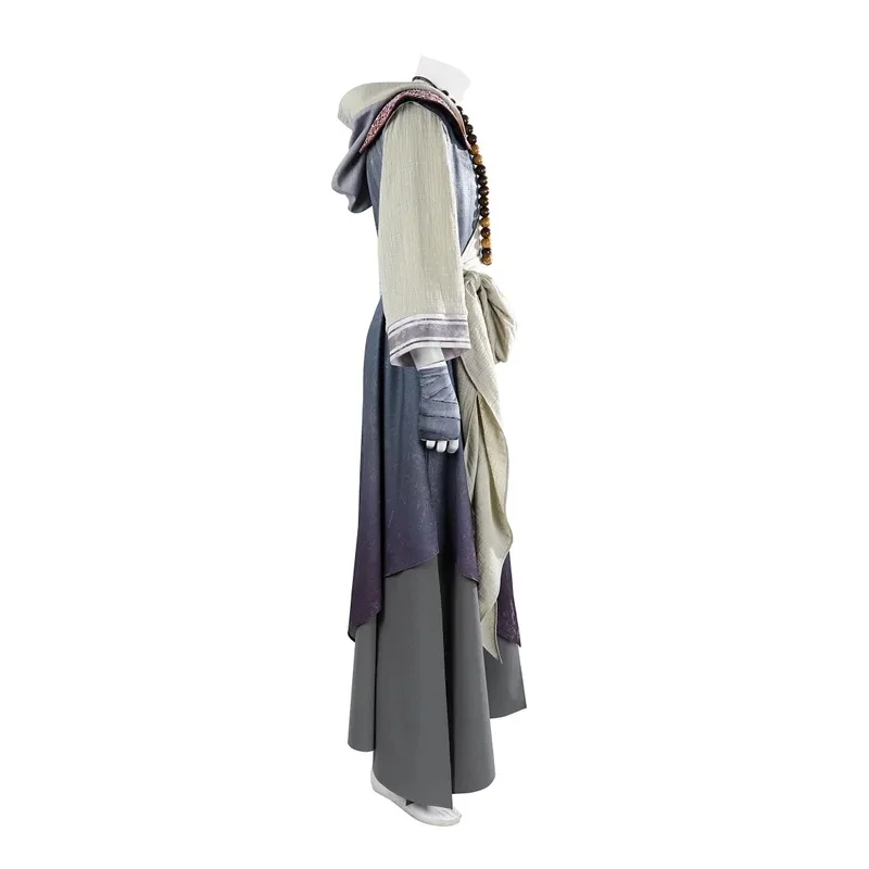 

asdh8@Movie Zenpool Cosplay Costume Wilson Monk Hooded Robe Battle Uniform Full Set Halloween Carnival Party Comic Con Fantasia
