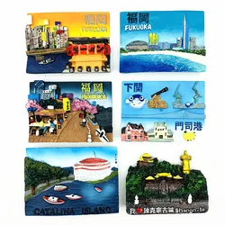 Special offer Japan China And USA 3D Fridge Magnet Tourist Souvenirs Refrigerator Magnetic Decoration Articles Collection