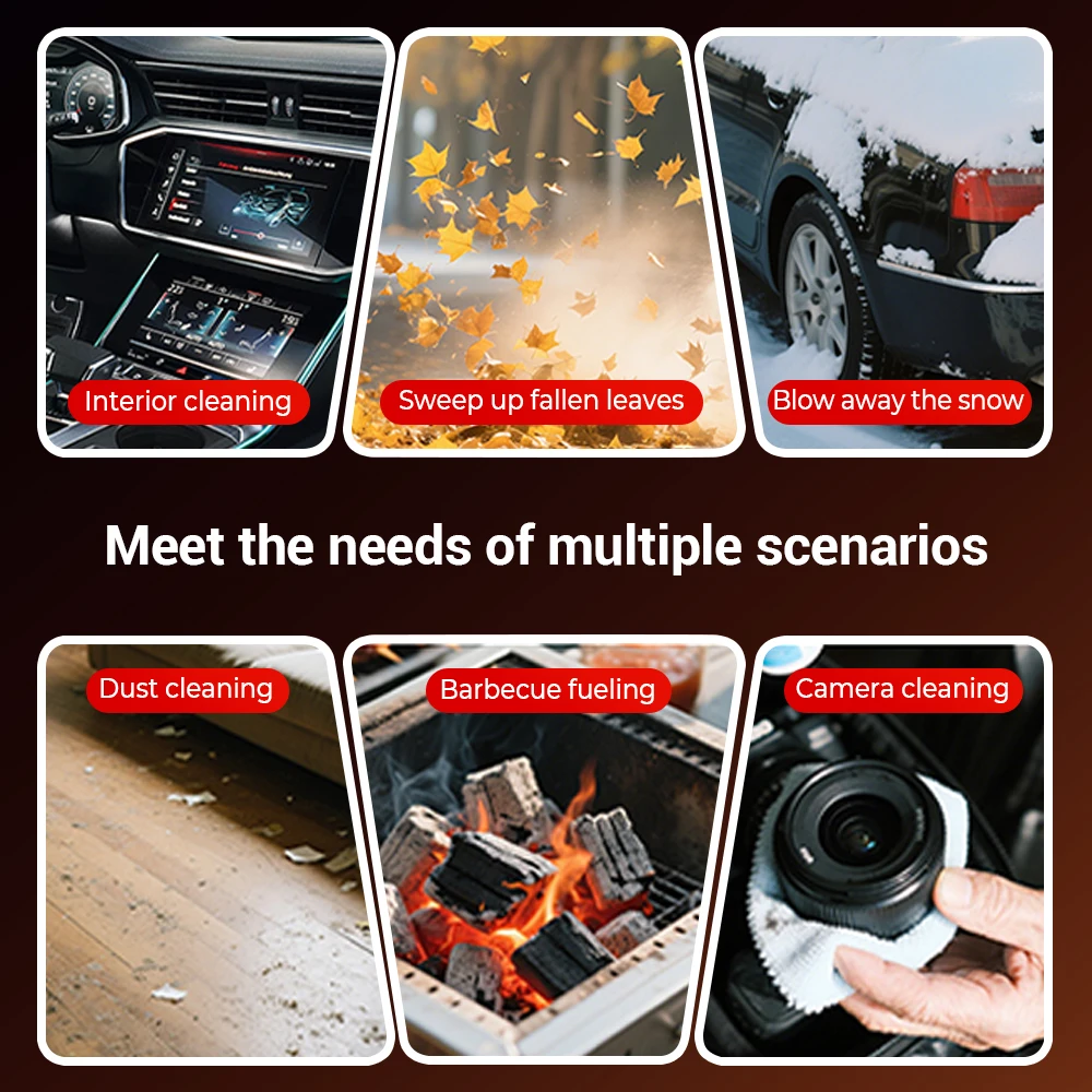 40 مللي متر محرك منفاخ قوي 750 جرام ضغط الرياح تدفق هواء قوي توربو منفاخ نفاث فراغ تهب شفط 340 واط قوة 15000 مللي أمبير بطارية #3