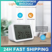 Hygrometer Real-time Detection Battery Display Tuya Smart Thermometer Detector Smart Thermometer Smart Home