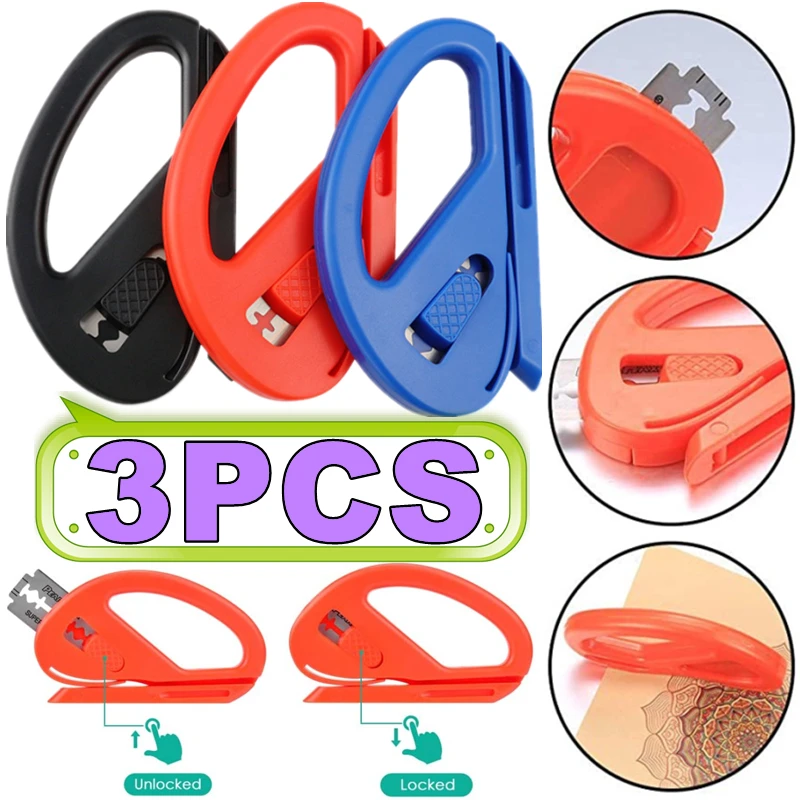 1pc-3pcs-easy-glide-wrapping-paper-cutter-safe-razor-blade-design-suitable-ideal-for-gift-wrap-crafts-office-use-perfect-cuts
