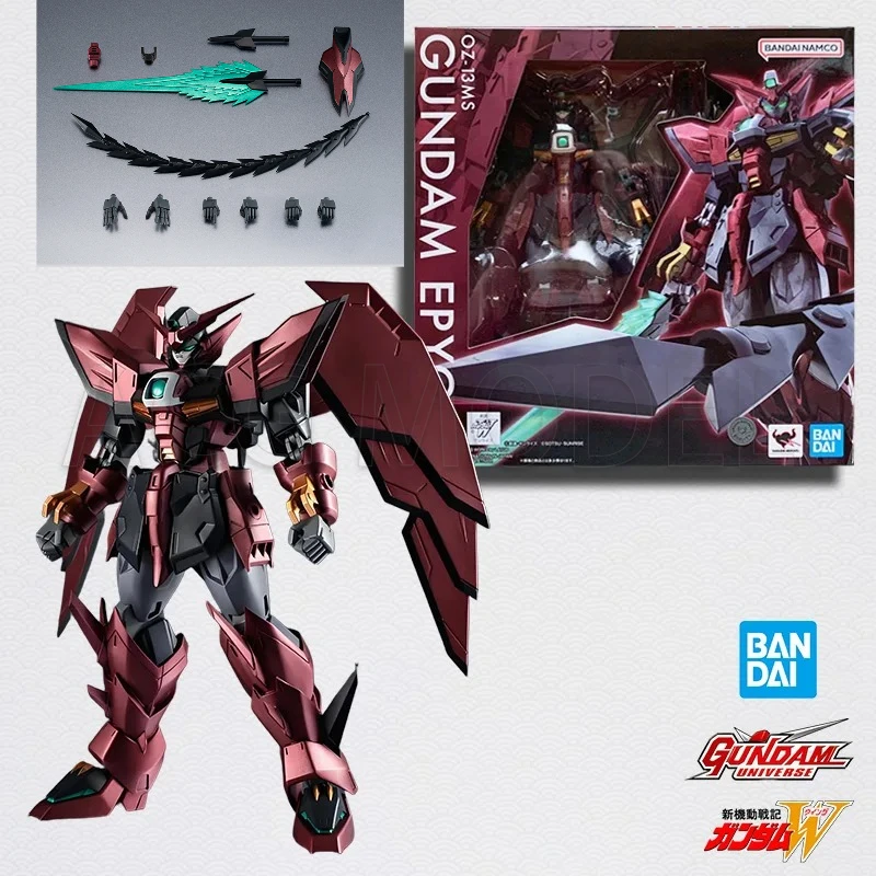 

Original Genuine Model BANDAI Gundam Universe Gundam Wing 16cm Oz-13ms Gundam Epyon Action Figure Anime Figurine Collections Toy