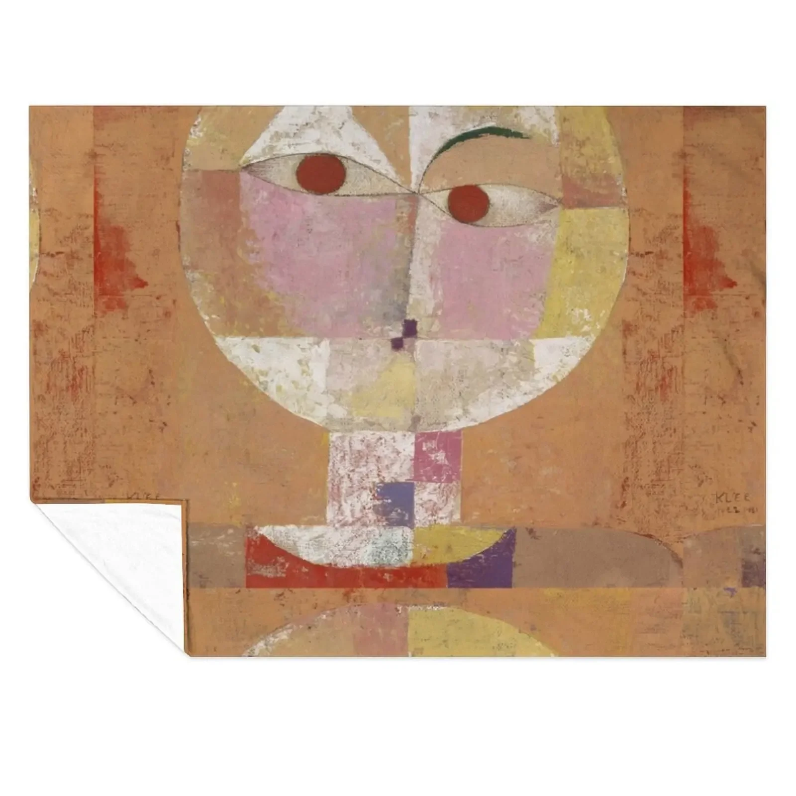 

Paul Klee Senecio (Soon to be Aged) ( Abstract pattern· expressionism · cubism · surrealism ) Paul Klee Throw Blanket