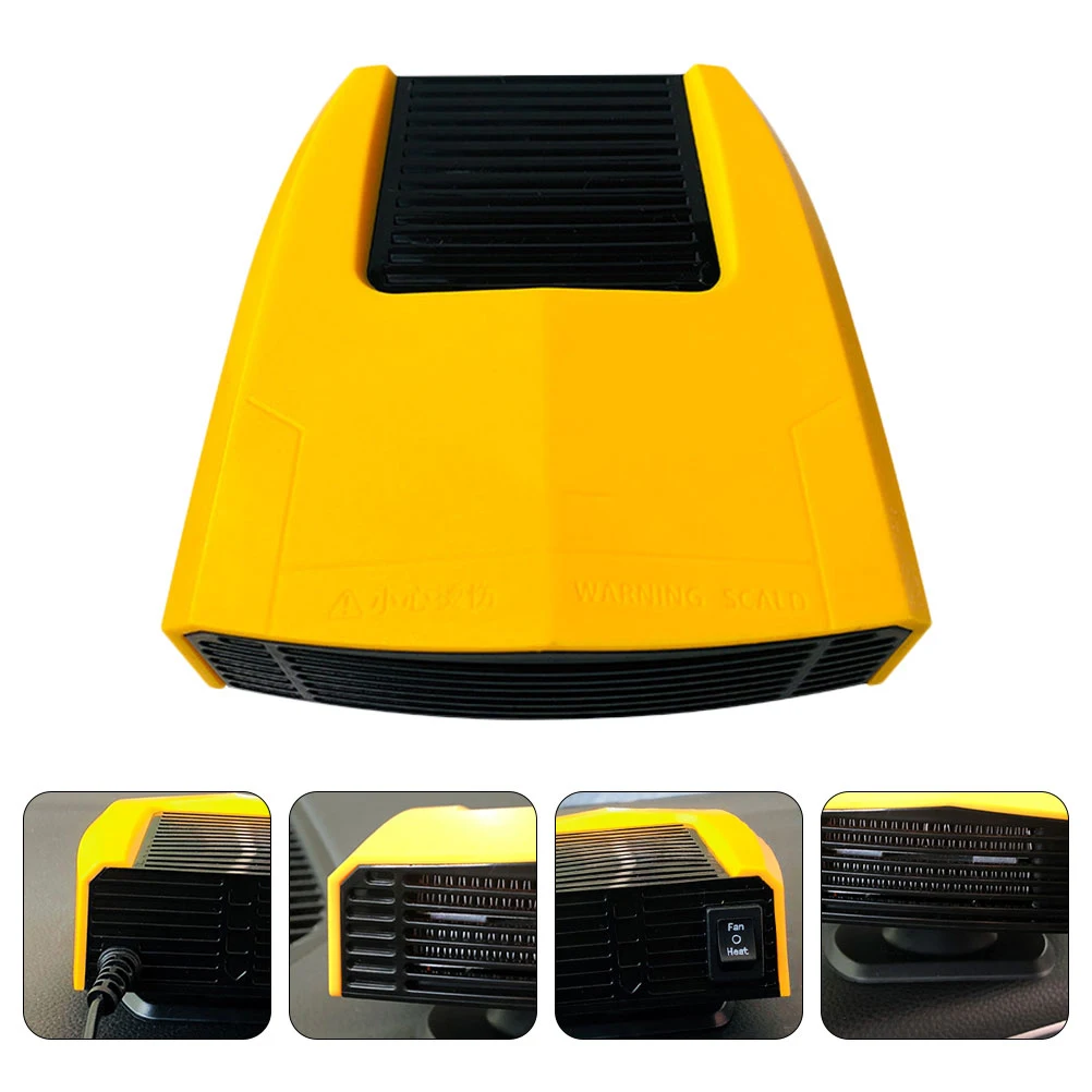 

ABS Car Windshield Heater Defroster Portable Defogger Cooling Fan Auto Heating Energy Saving Low for Camping