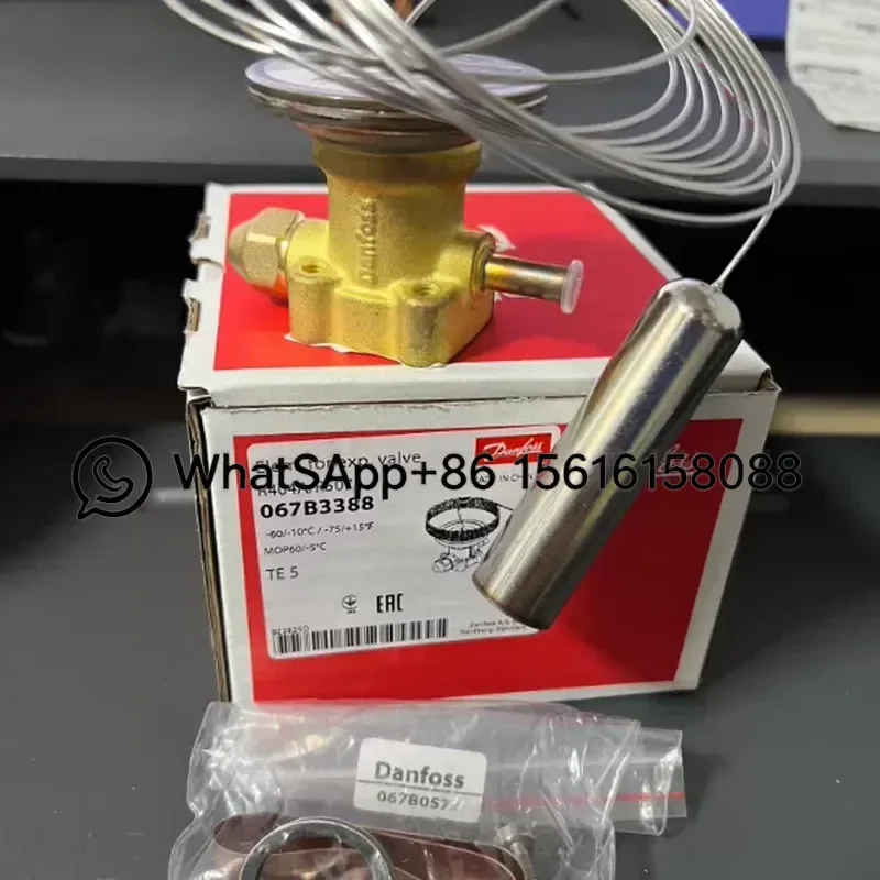 Original Danfoss TE5 Expansion Valve 067B3342 067B3343 067B3278 067B3388 Refrigeration Solenoid Valve Parts for AC System