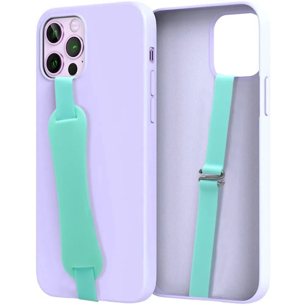 Soft Phone Straps Elastic Ropes Phone CaseStrap Rope Hand Band Holder Phone Hand Band Grip for iPhone /Huawei/Xiaomi/Samsung