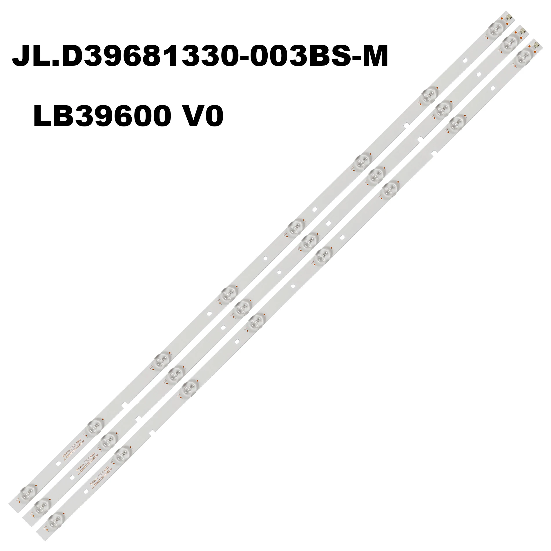 

760mm LED Backlight strip 8Lamp LC-40Q3000U LC-40Q5020U 40H5D HX40N2170N 40H3D 40N2179PW LE4019NTS 40N2179P JL.D39681330-003BS-M