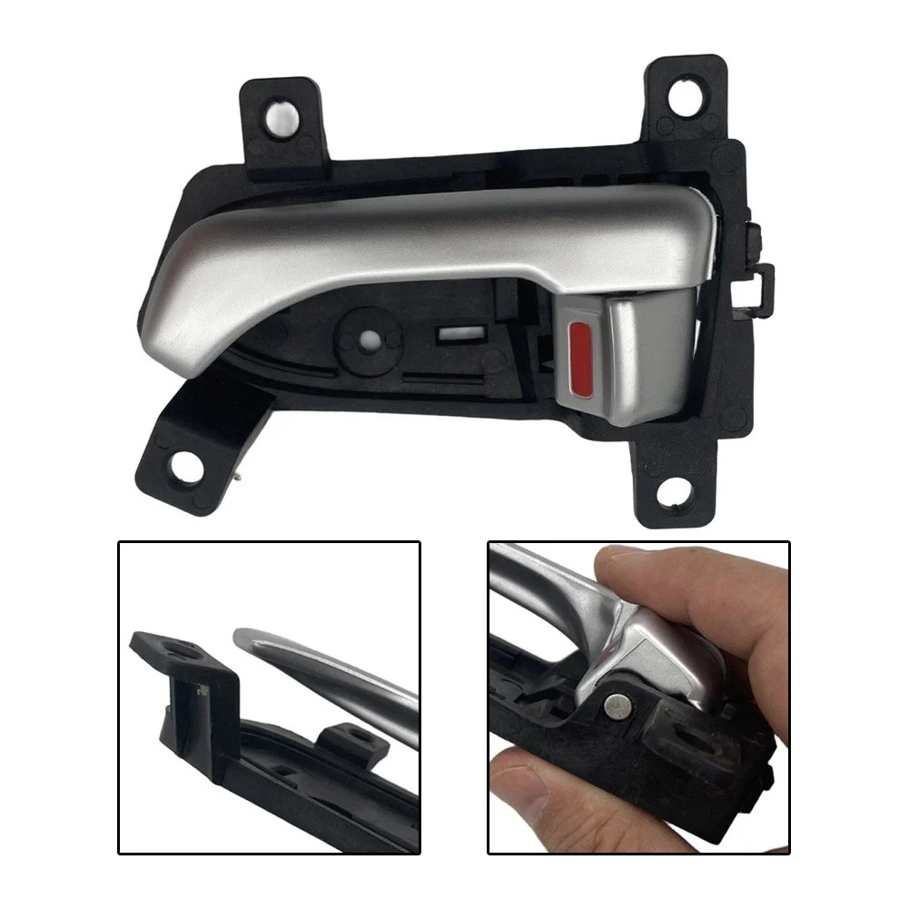 Inside Door Grip Interior Door Handle For Daily Car Maintenance As Shown Easy Installation Design No Programming Needed