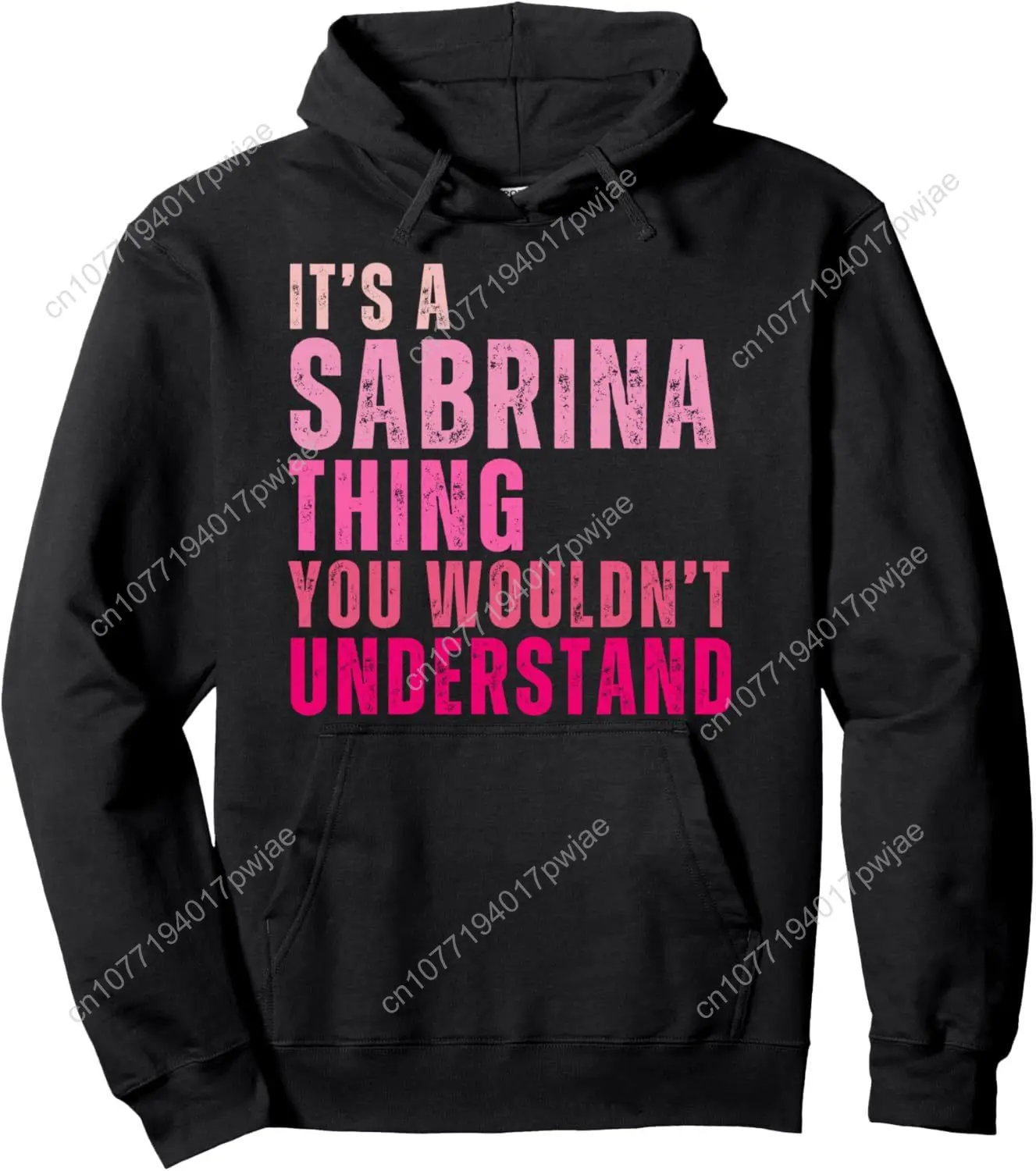

It's A Sabrina Thing You Wouldn't Understand Vintage Pullover Hoodie