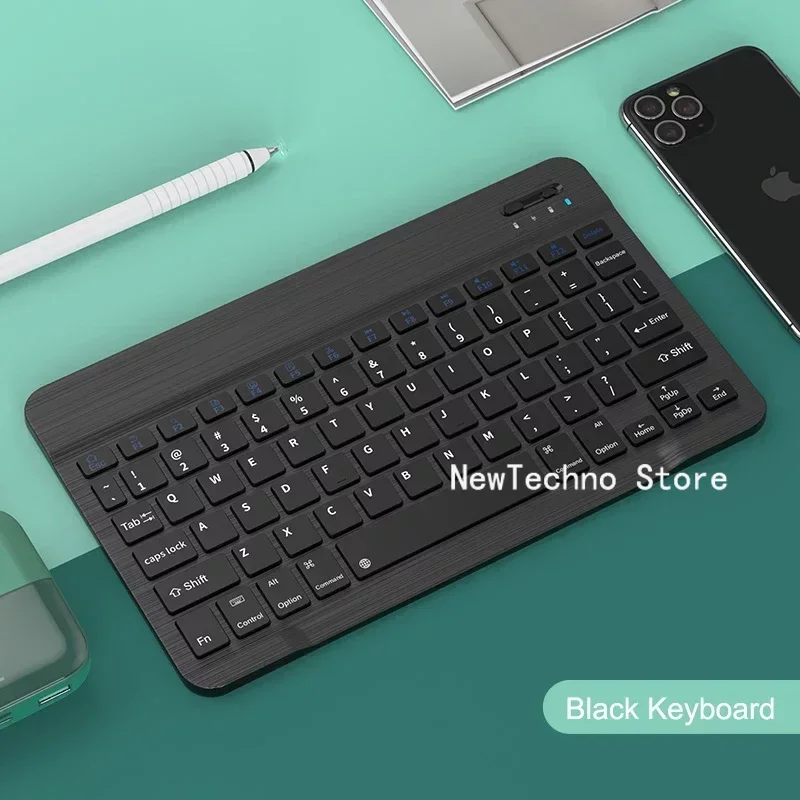 New Bluetooth Keyboard For iPad Xiaomi Samsung Huawei Phone Tablet Slim Mini Wireless Keyboard For Android IOS Windows