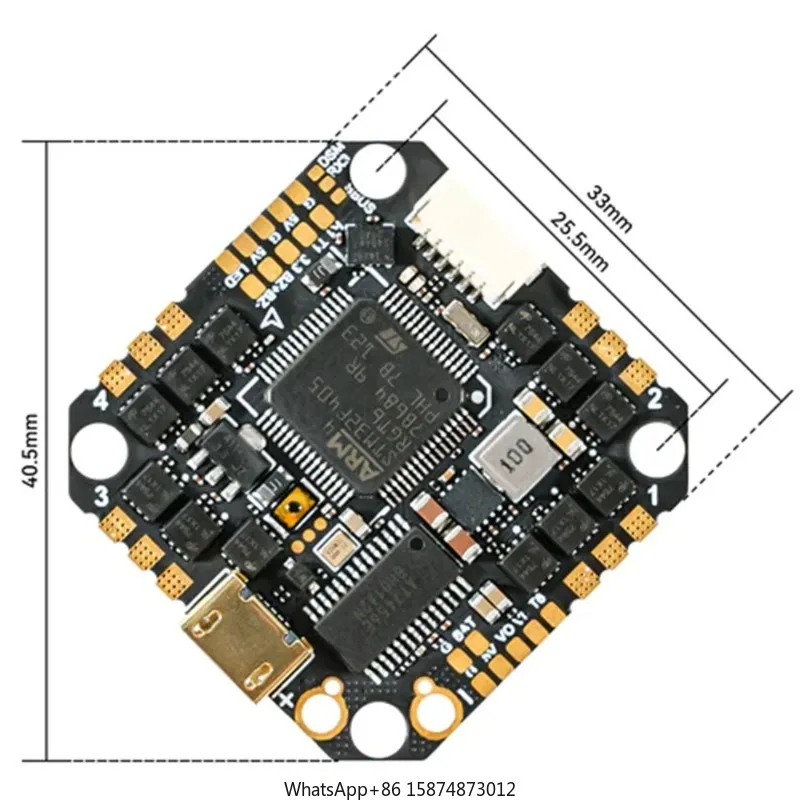 BETA Flamour-Cure-dents sans balais Fl ight Contrmatérielle, 4S, 20A, V5BLHeli _ S, ICSafe2688, FPV DR One, Accessoires avec MOSFET de haute qualité