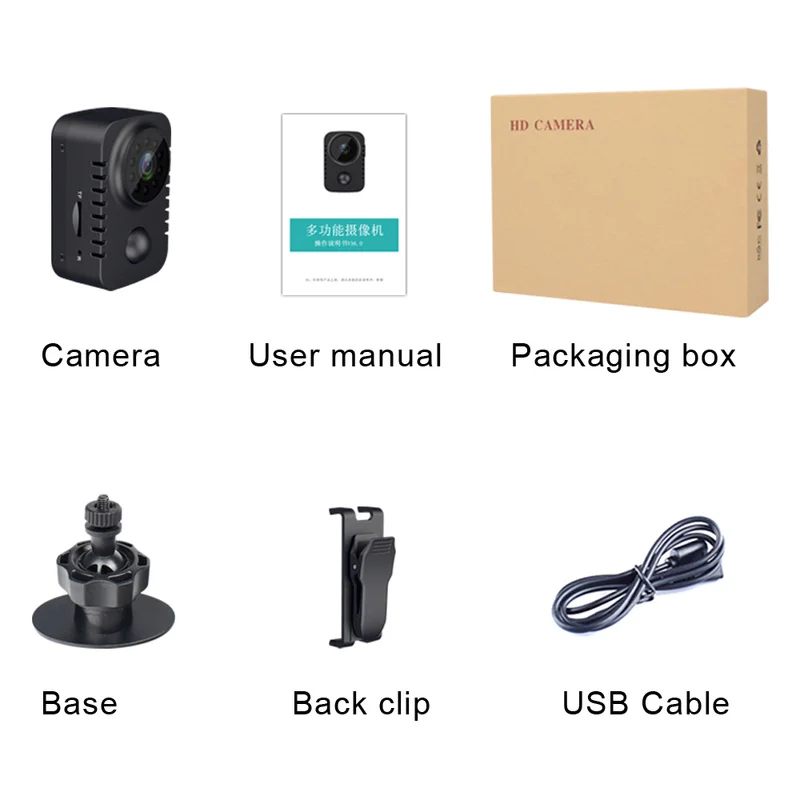 Md29 mini câmera detecção de movimento pir câmera de baixa potência hd 1080p sensor visão noturna filmadora dvr micro esporte dv vídeo pequena cam