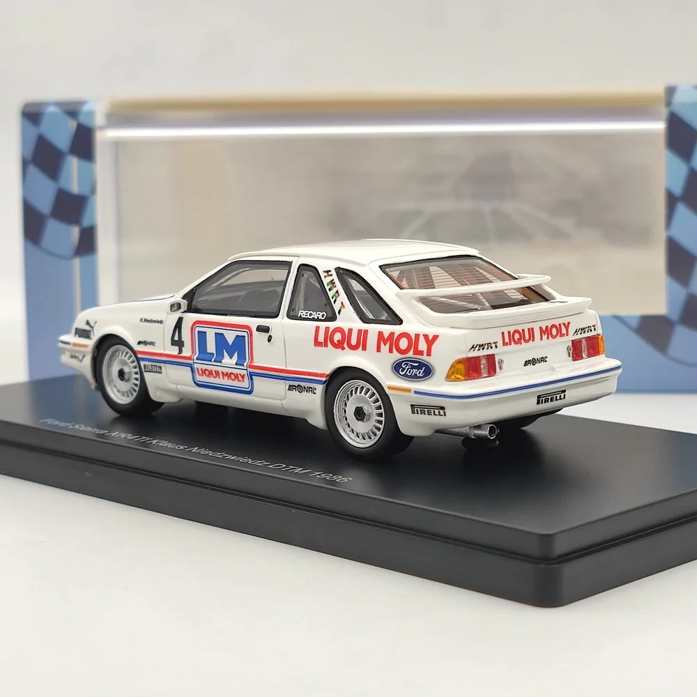 Neo Schaal Modellen 1/43 1986 Ford Sierra Xr4ti Klaus Niedzwiedz Dtm #4 Neo44304 Hars Speelgoed Auto Limited Collection