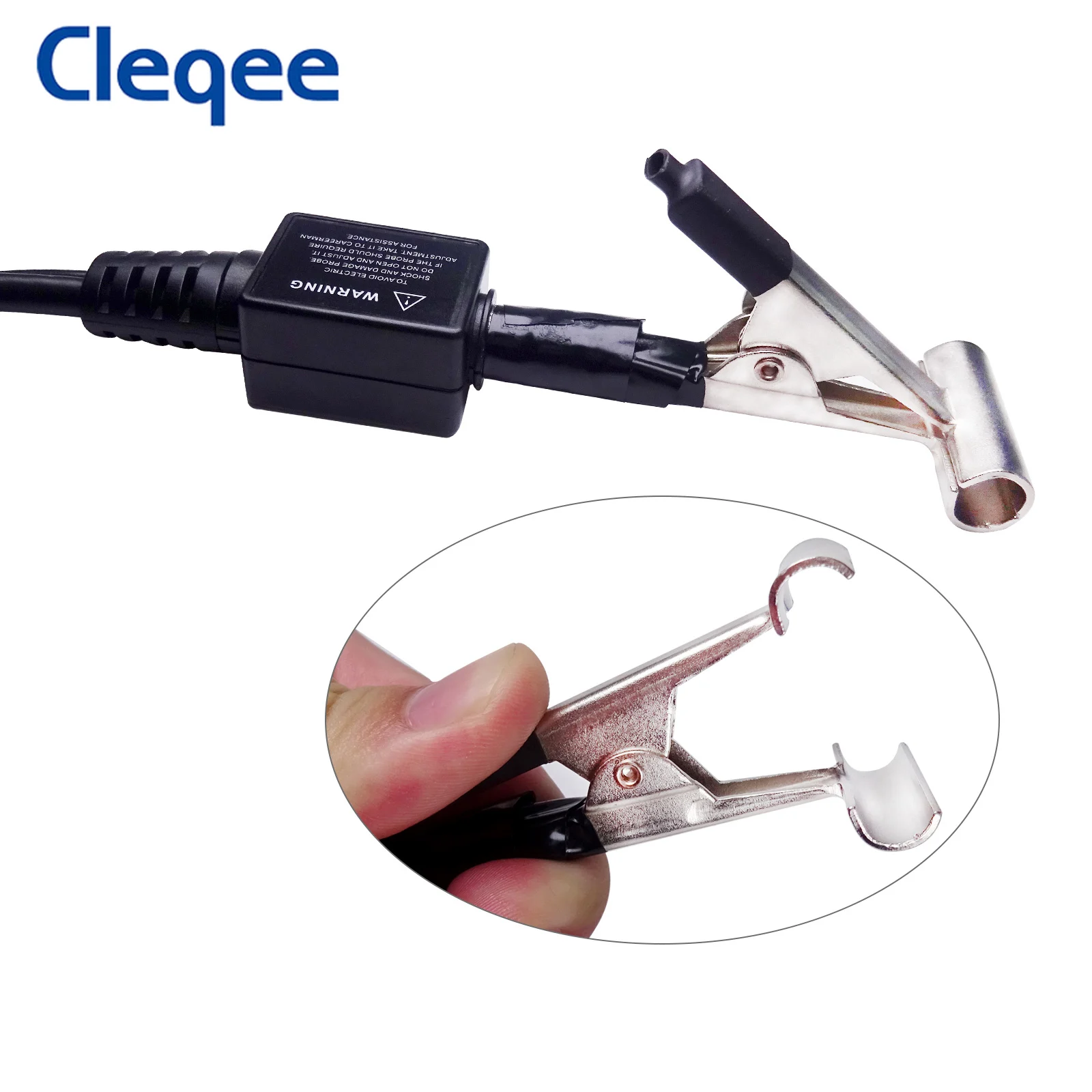 โพรบออสซิลโลสโคปแบบ Hantek สำหรับจุดระเบิดรถยนต์ P80 cleqee สลายตัวได้ถึง10000:1 hantek HT25 2.5M