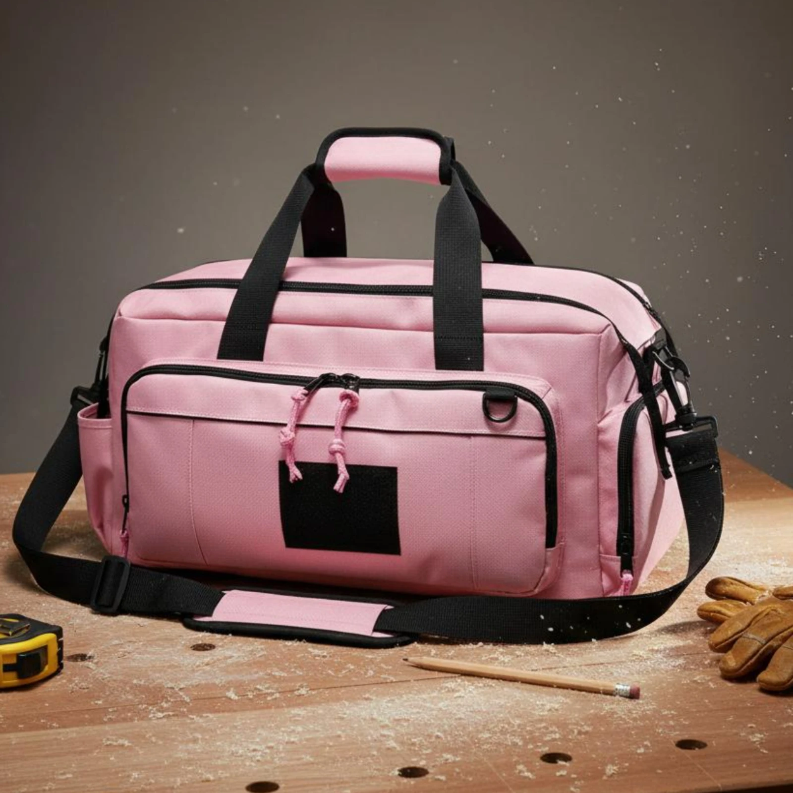 Shoulder Tool Bag Large Capacity Tool Bag Storage Accessory Portable Panel Panel for Women, Woodworking, Garage