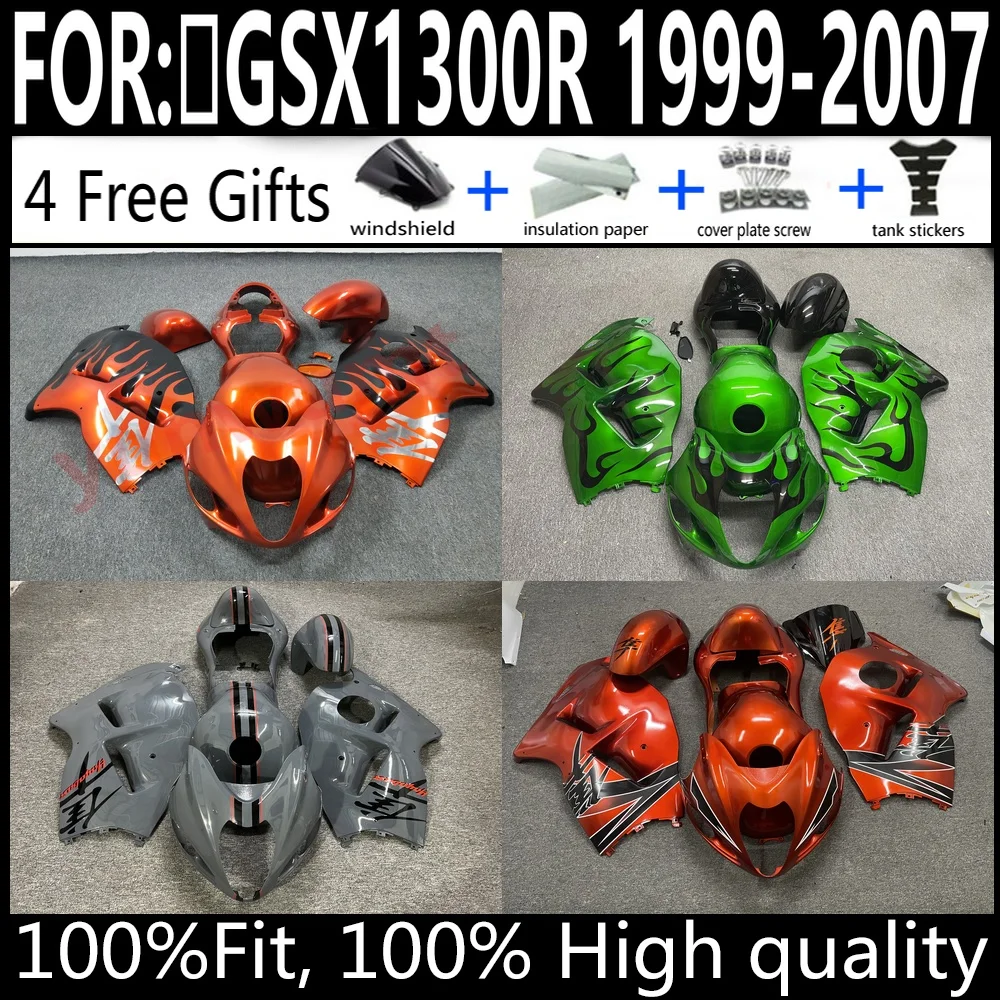 

Injection Fairing Kit for Suzuki GSX1300R 1999-2007 - 100% Fitment Hayabusa