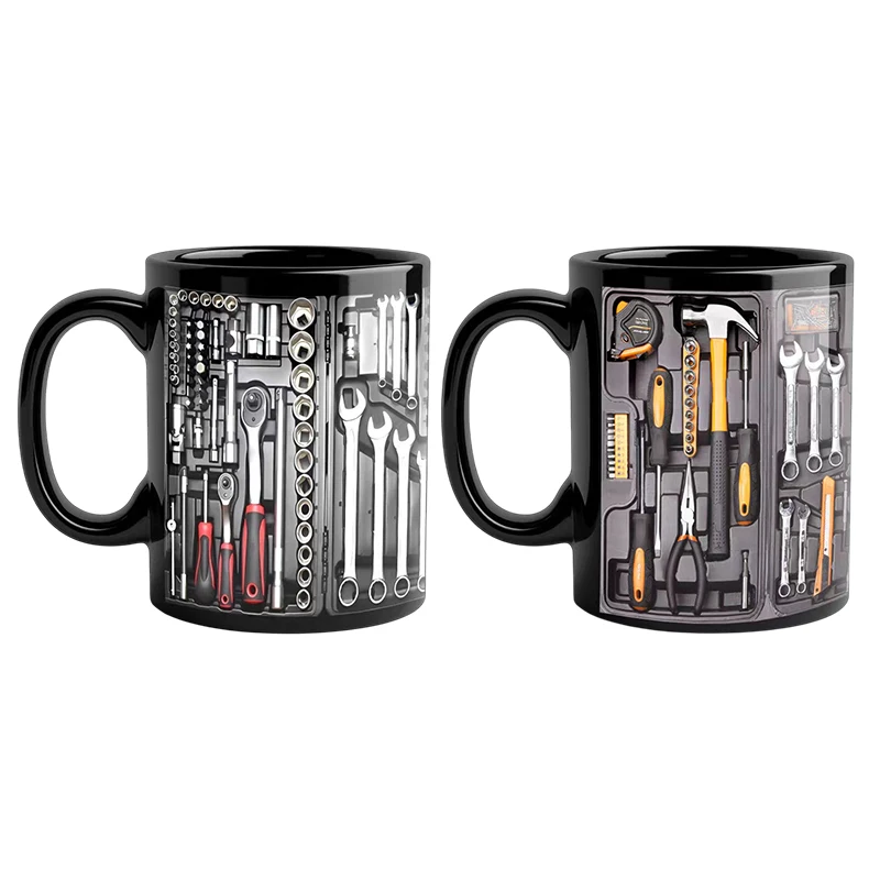 Mechanic's Toolbox Mug, 11oz Ceramic