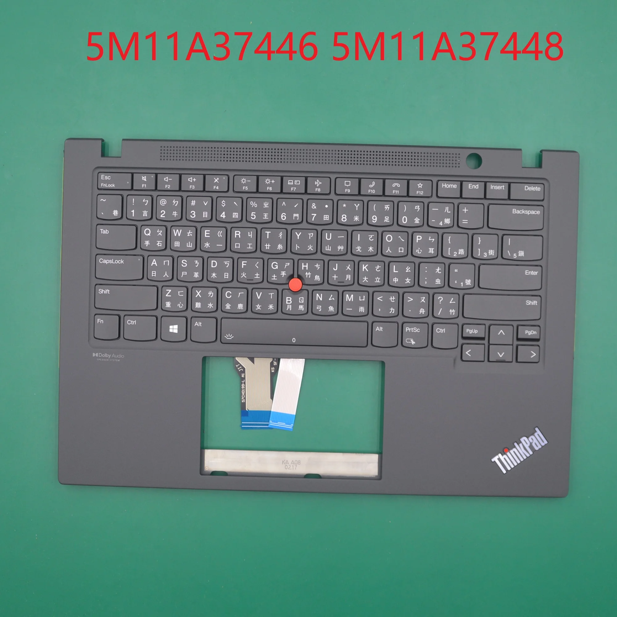 

Keyboard Palmrest Top cover Taiwan Backlight for ThinkPad T14s Gen 2 20WM 20WN5M11A37446 5M11A37448 5M11A37450 5M11A37452 NEW