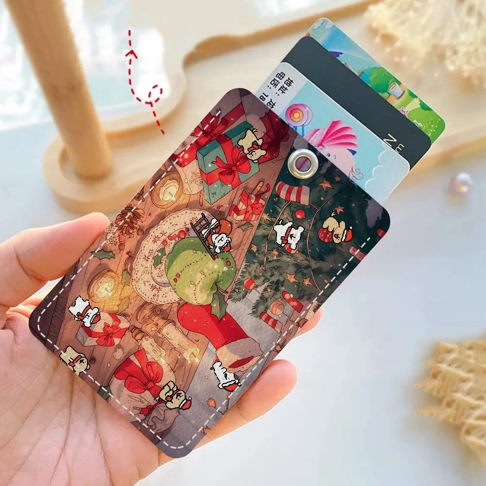 لطيف الكرتون جرو M-المالطية لعبة 1 قطعة INS الإبداعية الكرتون طالب الحرم الجامعي حامل بطاقة لبطاقة وجبة ، بطاقة الحافلة ، بطاقة العمل ، الخ