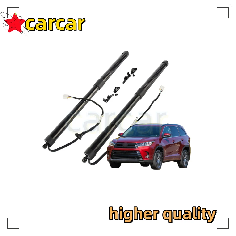 A Pair 2PCS Electric Tailgate Gas Struts for Toyota Highlander 6891009130 2014-2019 6891009051 6891009053 6892009020 6892009021