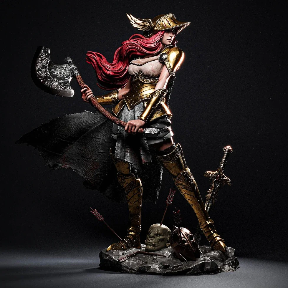 A altura do homem 50mm 75mm 90mm kits de modelo de resina incolor e automontada (impressão 3D) TD-7083/3D