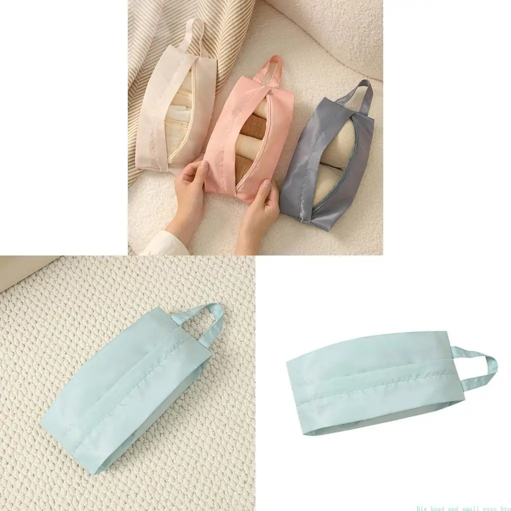 581C Foldable Undergarment Storage Organiser Breathable Bag For Backpacks Luggage