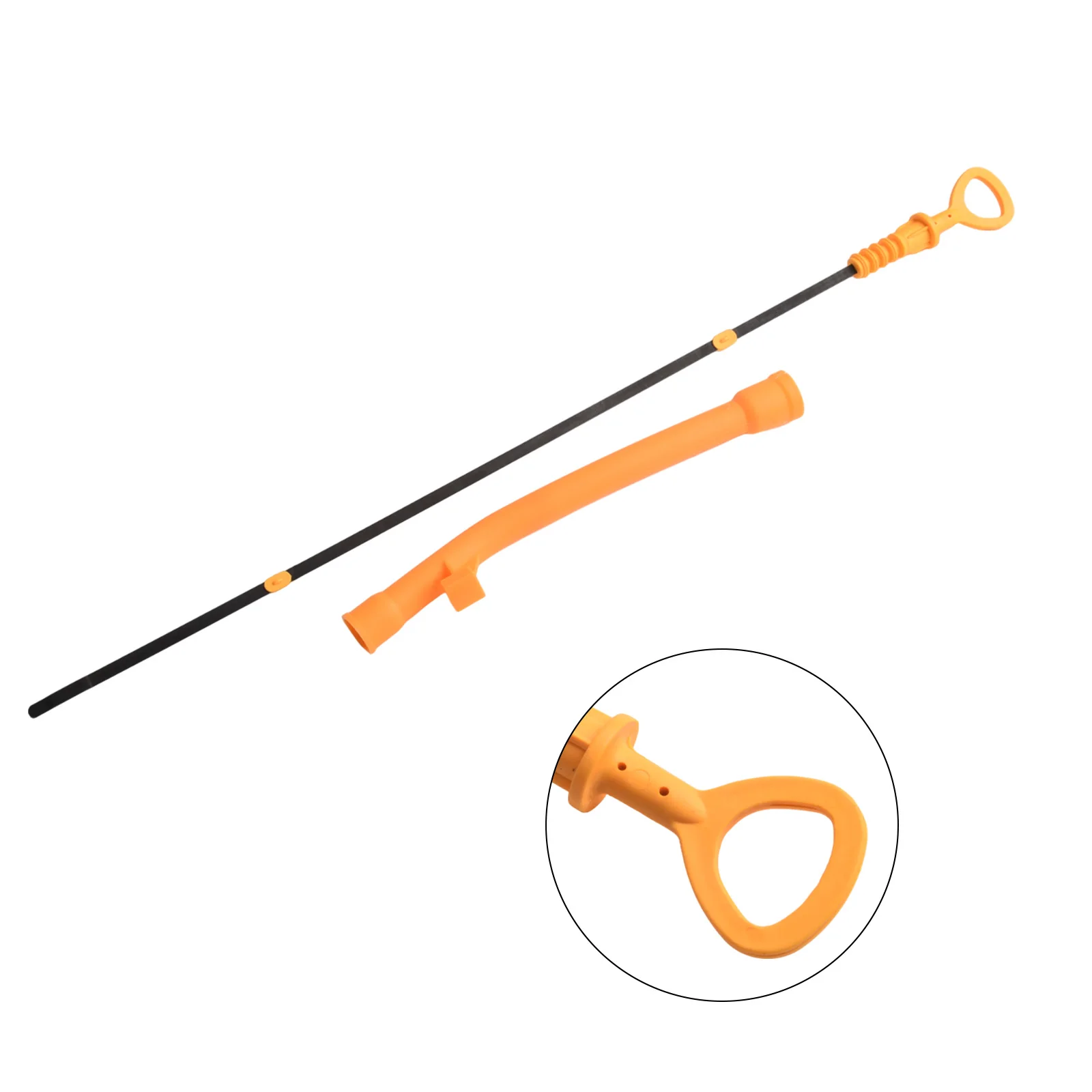 Oil Dipstick and Funnel for A3 For Golf MK4 Models Replacement Components with OEM Reference 06A103663C 06B115611R