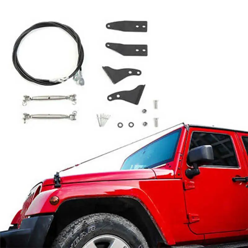 Limb Risers Kit Through The Jungle Protector For Jeep Wrangler JK Parts 2007-2017 Obstacle Eliminate Rope