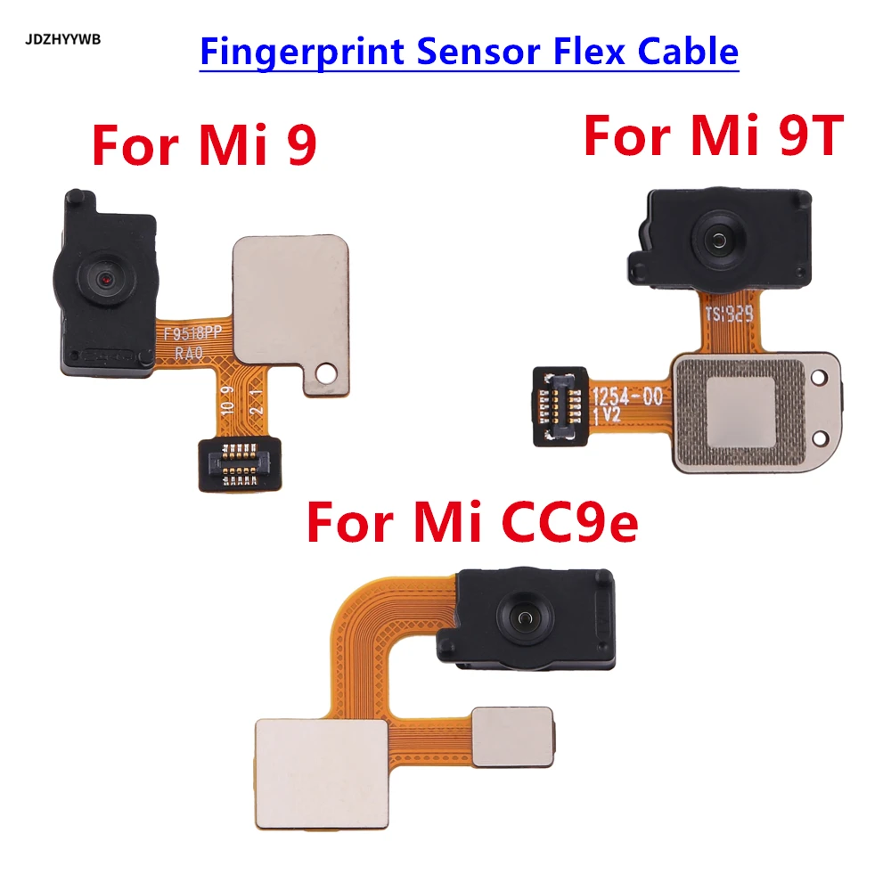 

Сенсор отпечатков пальцев кнопка домой гибкий кабель лента для Xiaomi Mi 9 9SE 9T CC9E Mi9