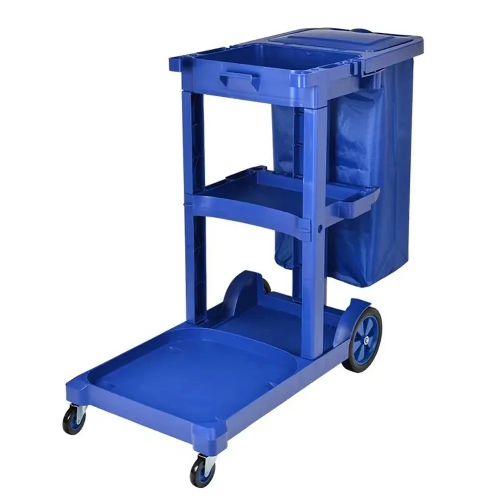 Thicken Hotel Housekeeping Rubbish Holder Waterproof Reusable Cleaning Cart Bag Large Capacity Strong Load-bearing Capacity