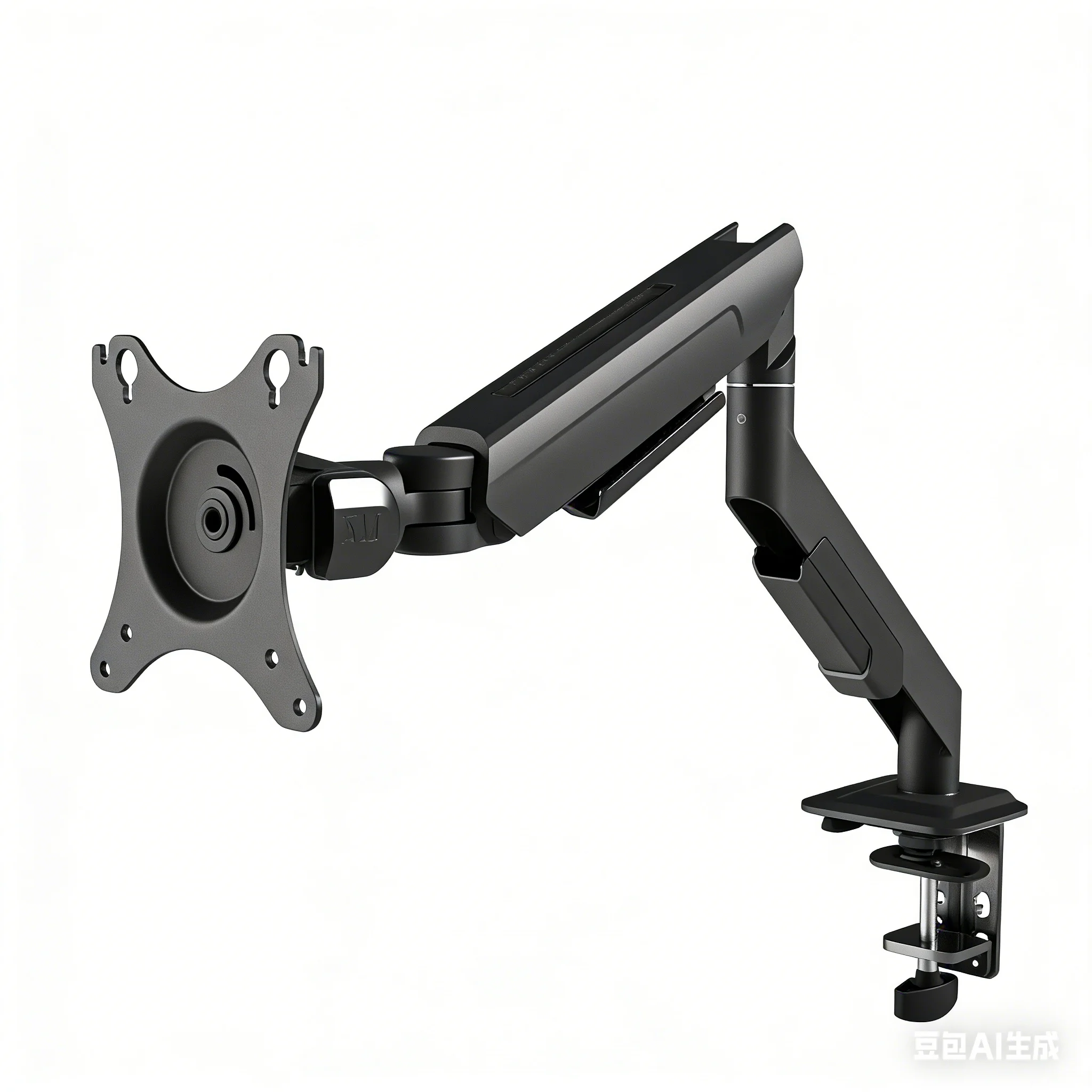 Ergonomic Monitor Arm High Quality Vertical Design Hidden Cable Management Single Screen Gaming Mount