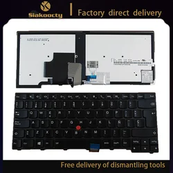 new/Orig SPA LAS Latin American Spanish Backlit Keyboard for Thinkpad T440 T450 T460 T440S T450S Teclado 01AX313 04X0142 04X0104