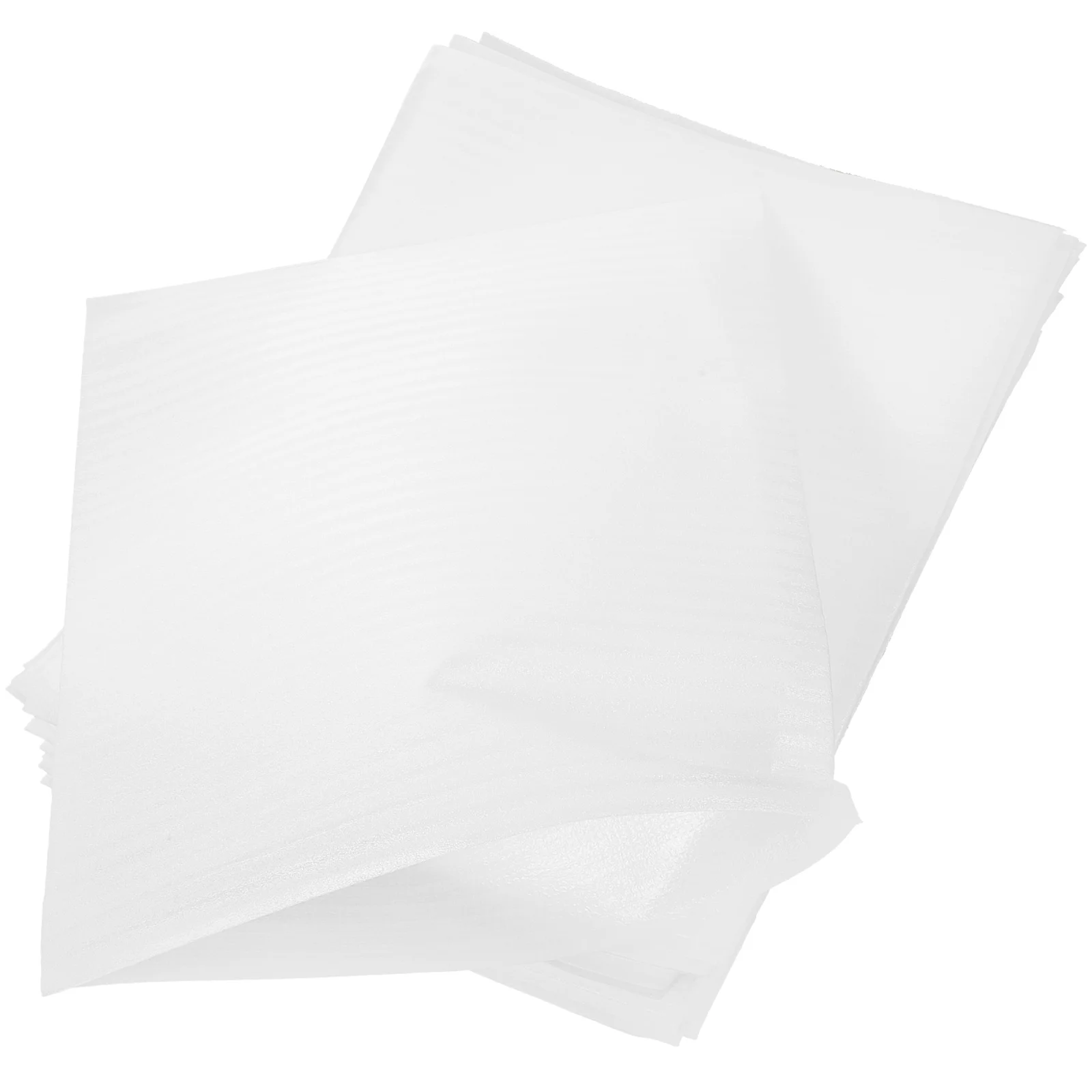 100 Pcs White Wrapping Paper Anti-static Cushion Pouches Packing Box Coffe Cups