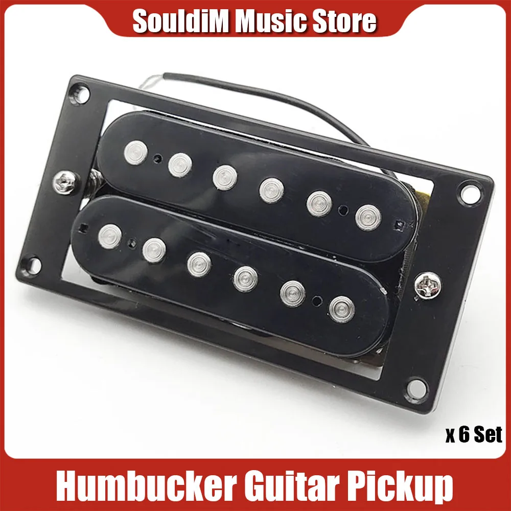 

6set Humbucker Pickup Double Coil Electric Guitar Pickup Zebra Neck or Bridge Pickup Choose for FD