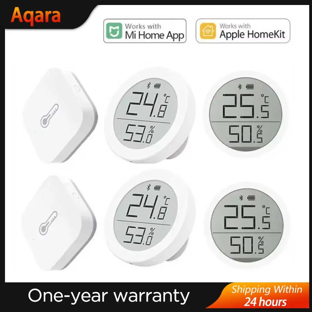 Aqara Mijia Qingping Temperature Humidity Sensor Smart Air Pressure Environment Control Zigbee Smart Home For Xiaomi APP Mi Home