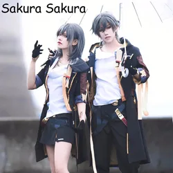 Game Honkai Star Rail Trailblazer Male Protagonist Cosplay Costume Men Suit Halloween Carnival Party Uniform