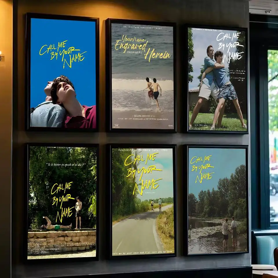 C-Call Me باسمك ملصق فني مع مطبوعات هدية تزيين غرفة النوم وغرفة المعيشة