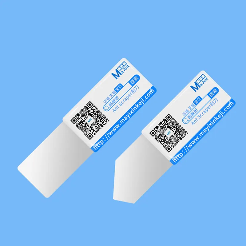 MA-Ant Raschietto Coltello In Acciaio Inox BGA Pavimenta Pasta di Grasso Termico Strumento di Riparazione Aperto Per Il Telefono Mobile Schermo Rotto Elettronico